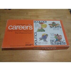 Careers Vintage Board Game 1971 by Parker Brothers